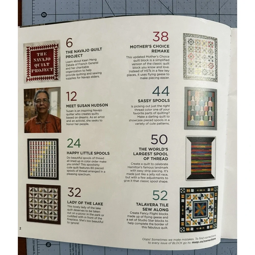 Missouri Star Quilt Co BLOCK 2021 Idea Book Vol 8 Issue 4 Soft Cover Pre-Owned